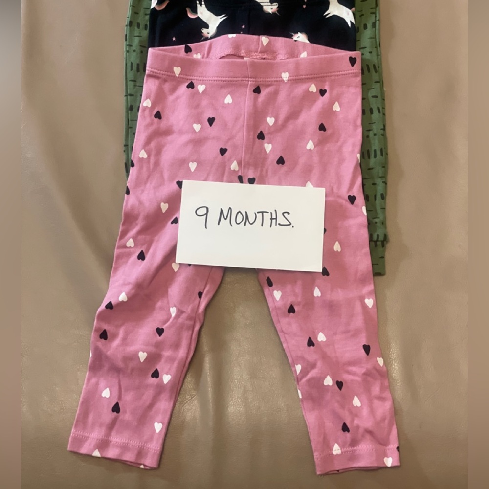Infant & Toddler legging/jogger - 3 pair